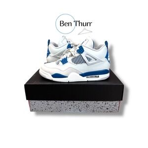 Size 8 - Jordan 4 Military Blue